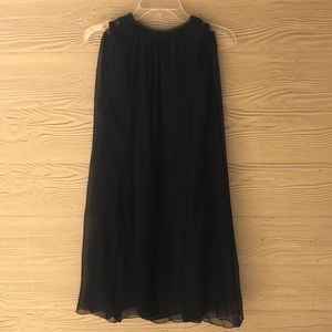 Silk Mesh Chiffon Caplet Dress by Max Studio